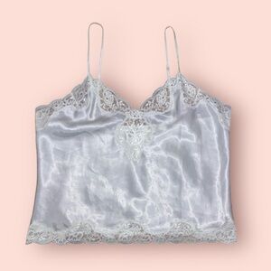 White Lace Tank Top